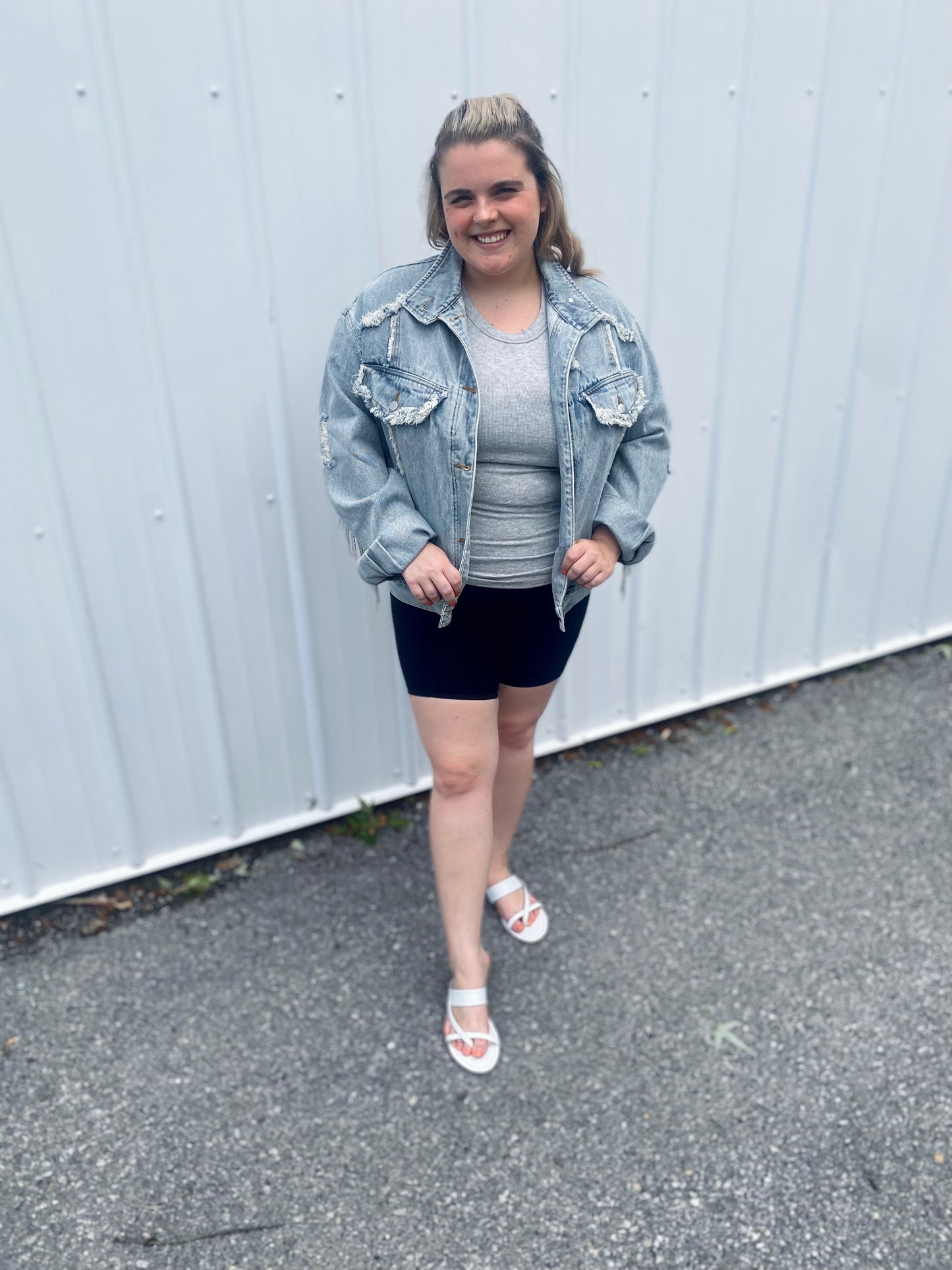 Let's Go Biker Shorts