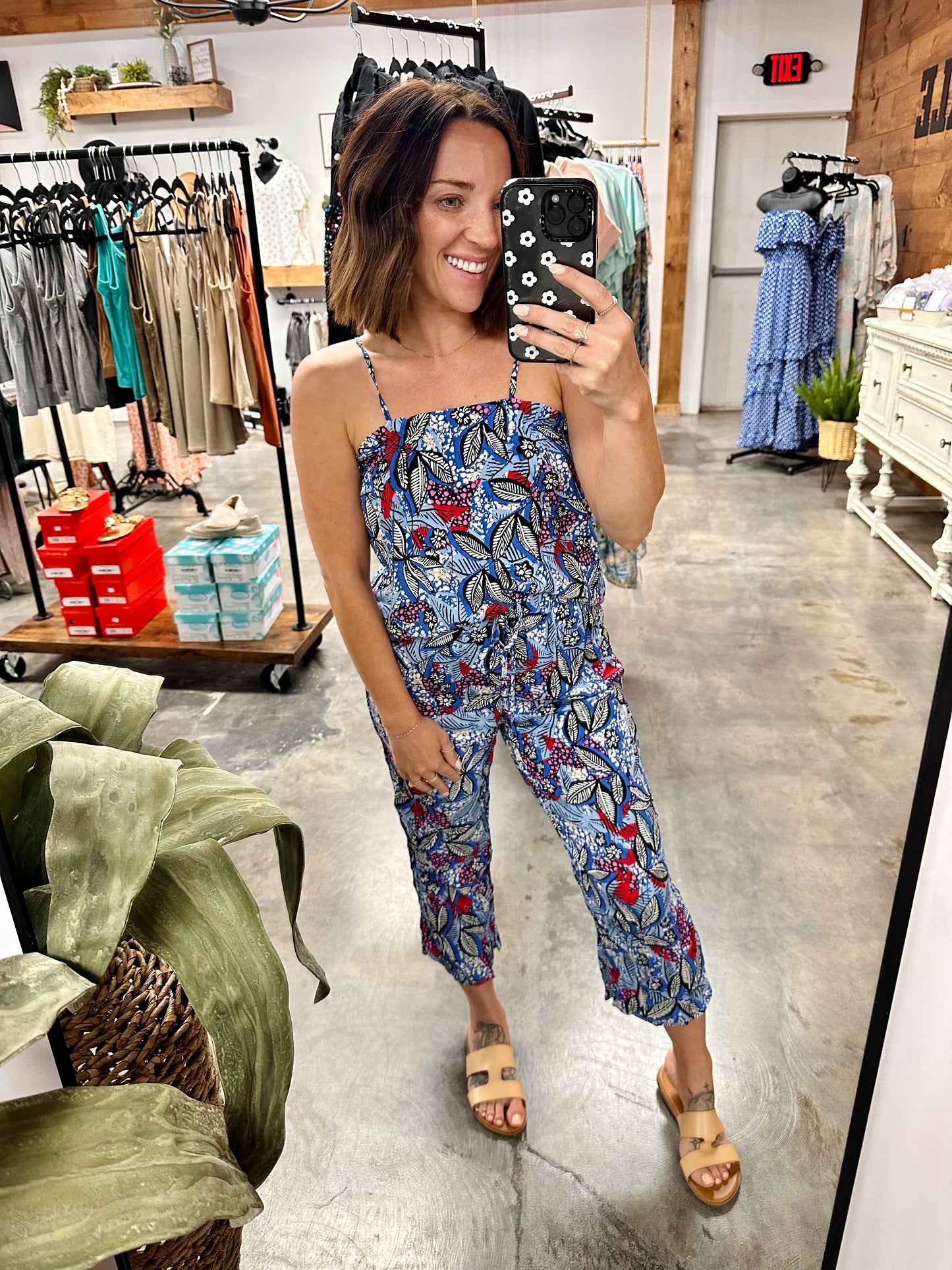Feeling Happy Cami and Cropped Pants Set