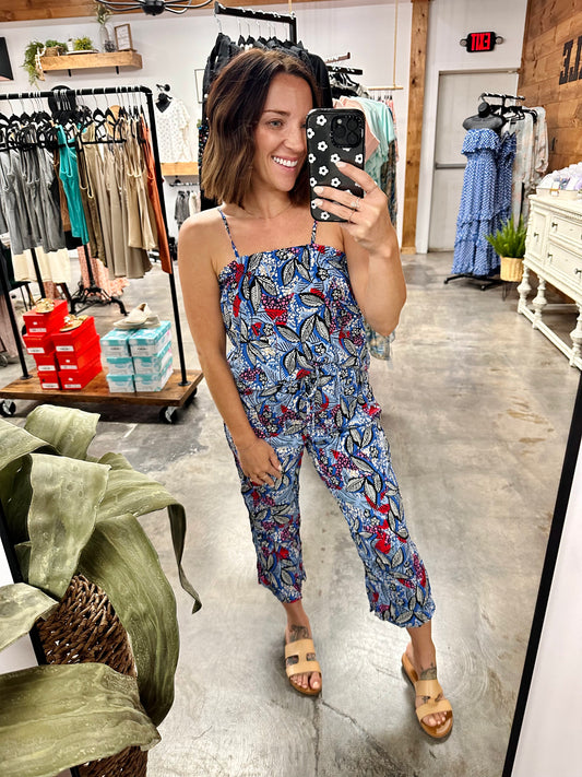 Feeling Happy Cami and Cropped Pants Set