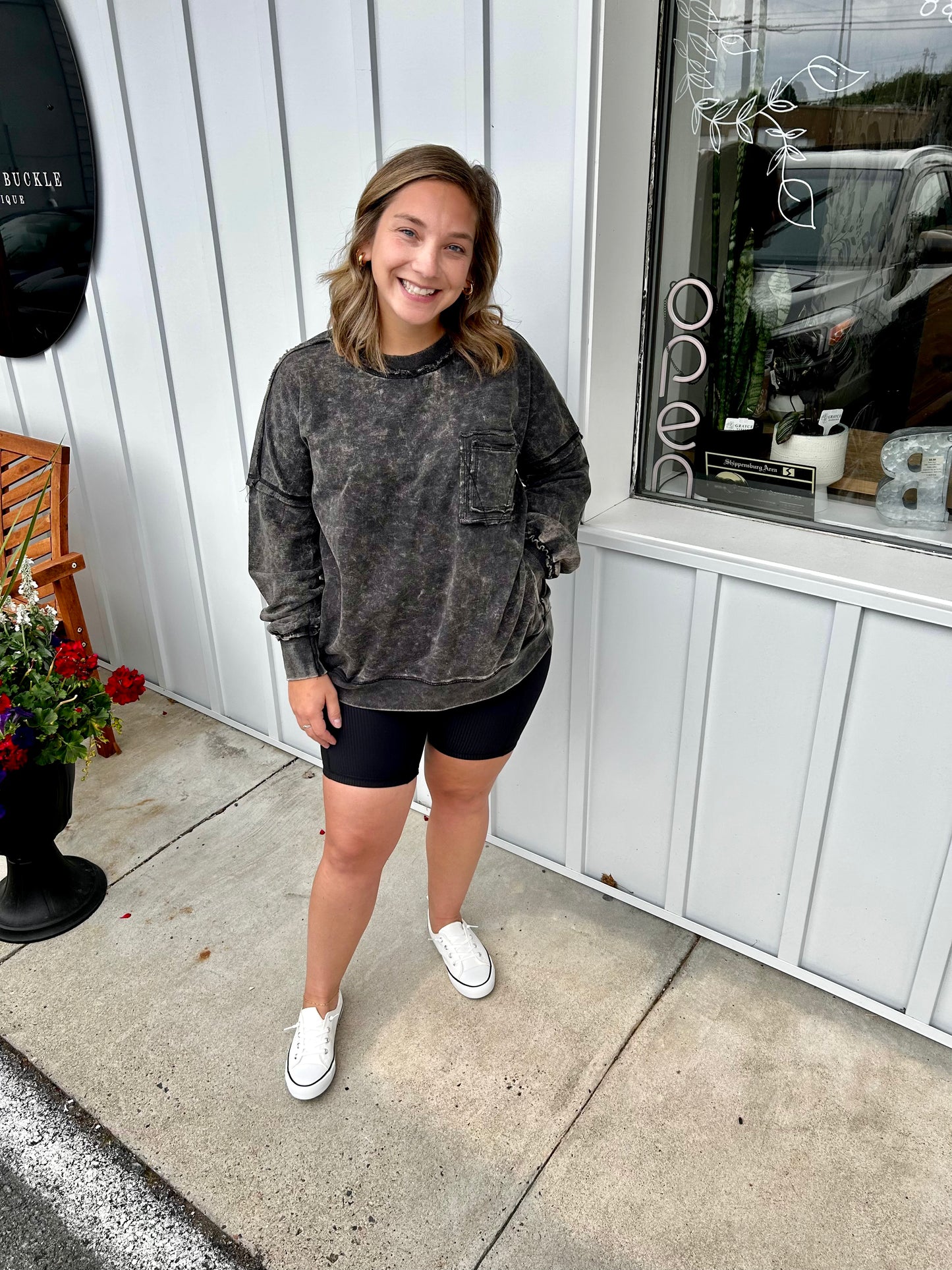 Let's Go Biker Shorts