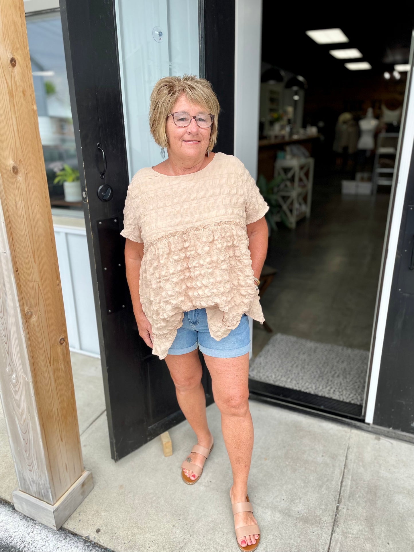 Feel The Frill Blouse *Plus Size*