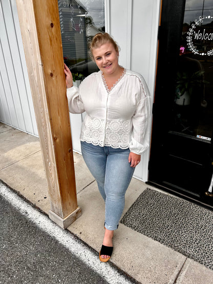 Lovervet Andrea Midrise Crop Straight Jeans