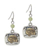 Silver Happy Camper Earrings