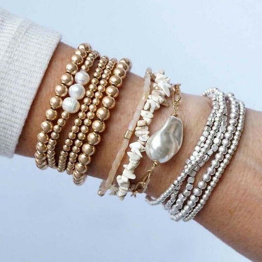 5 Piece Stretchy Bracelet Sets