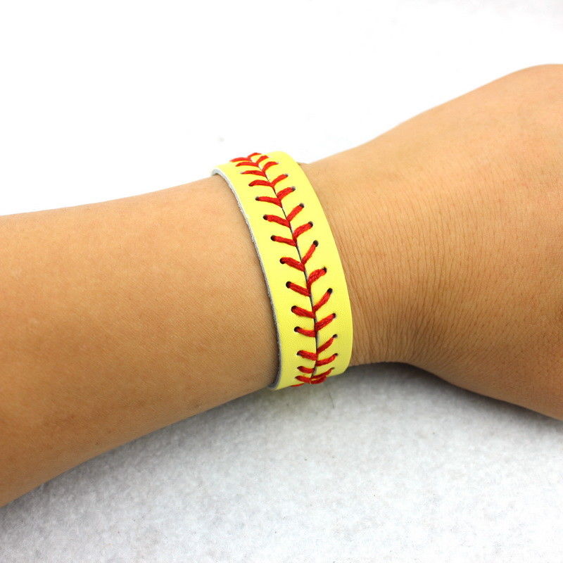 Softball and Baseball Bracelet Cuff Wraps