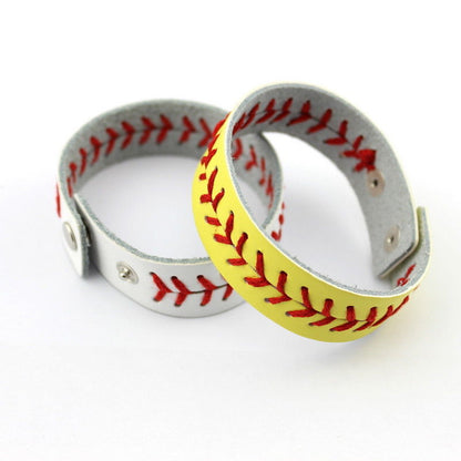 Softball and Baseball Bracelet Cuff Wraps