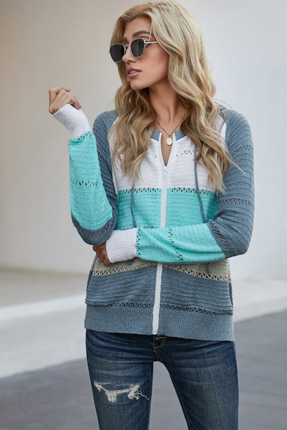 Raglan Hooded Cardi