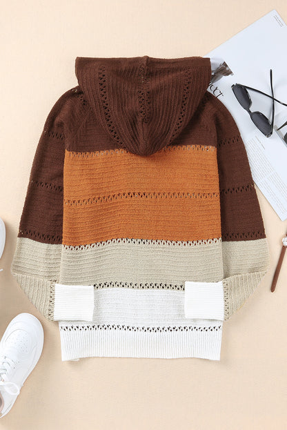 Raglan Hooded Cardi