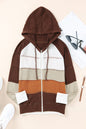 Raglan Hooded Cardi
