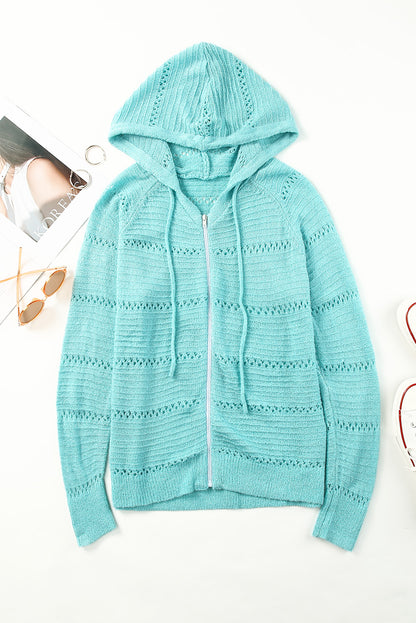 Raglan Hooded Cardi