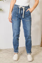 Judy Blue Drawstring Denim Jeans