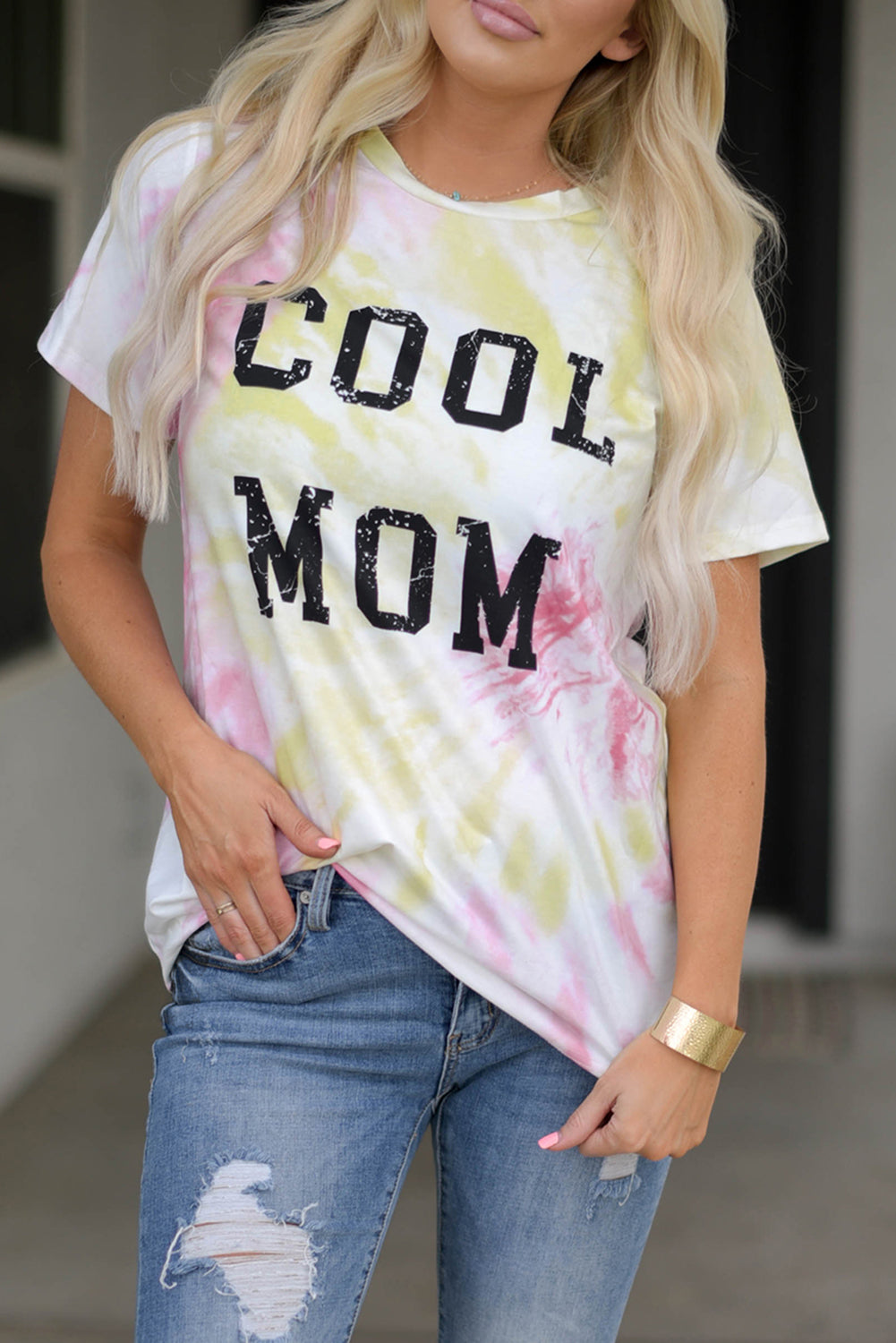 Tie-Dye Cool Mom Graphic