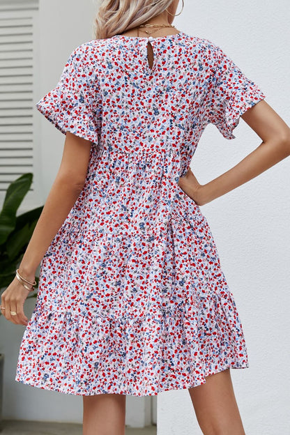 Leopard Tiered Dress