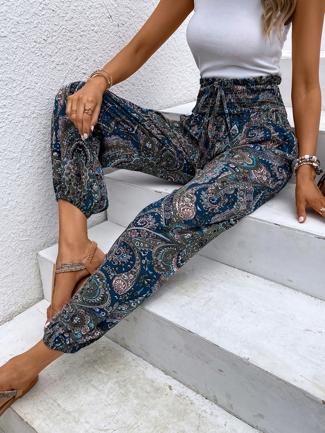 Lovely Paisley Pants