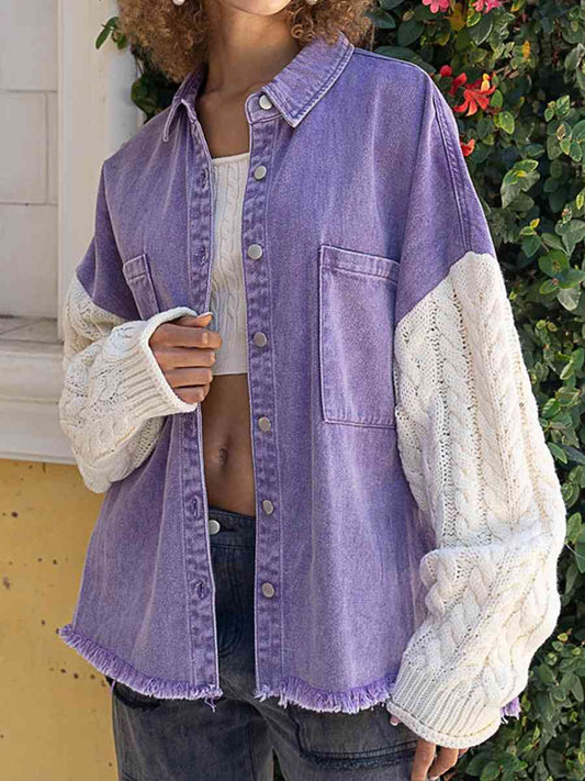 Left To Wonder Denim Jacket