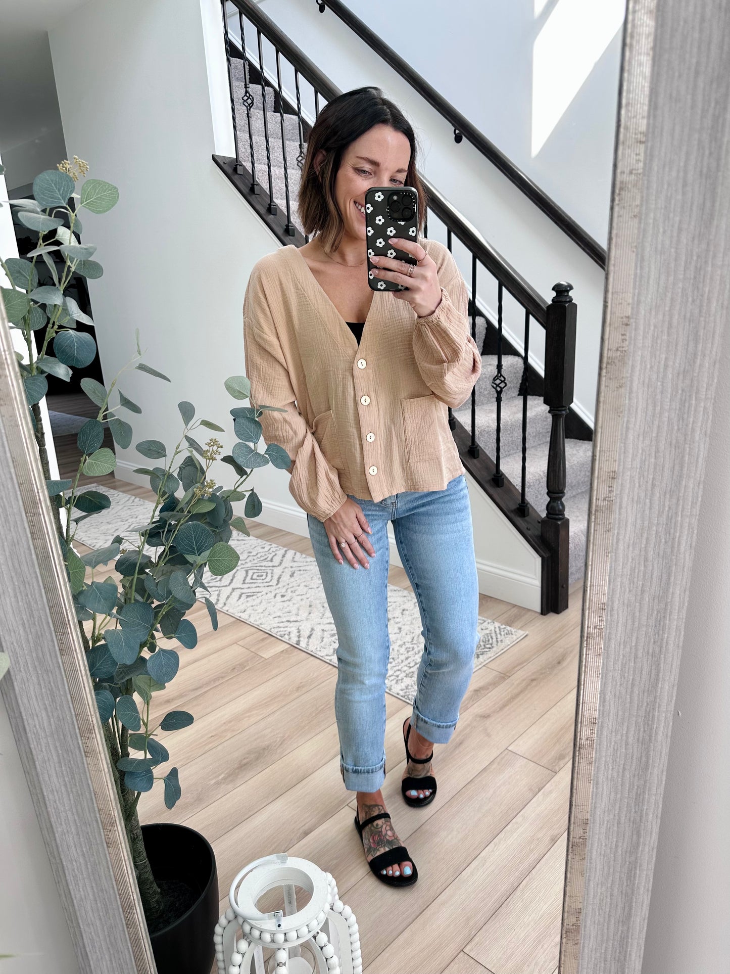 Lovervet Andrea Midrise Crop Straight Jeans