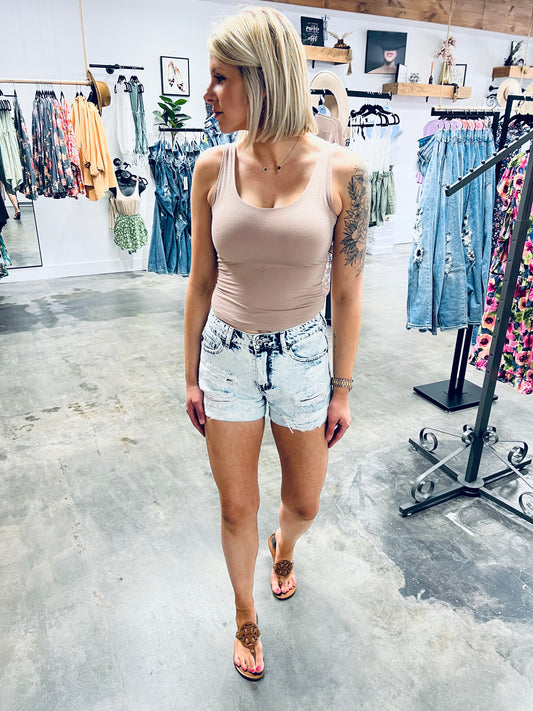 Kancan Full Size Steph Shorts