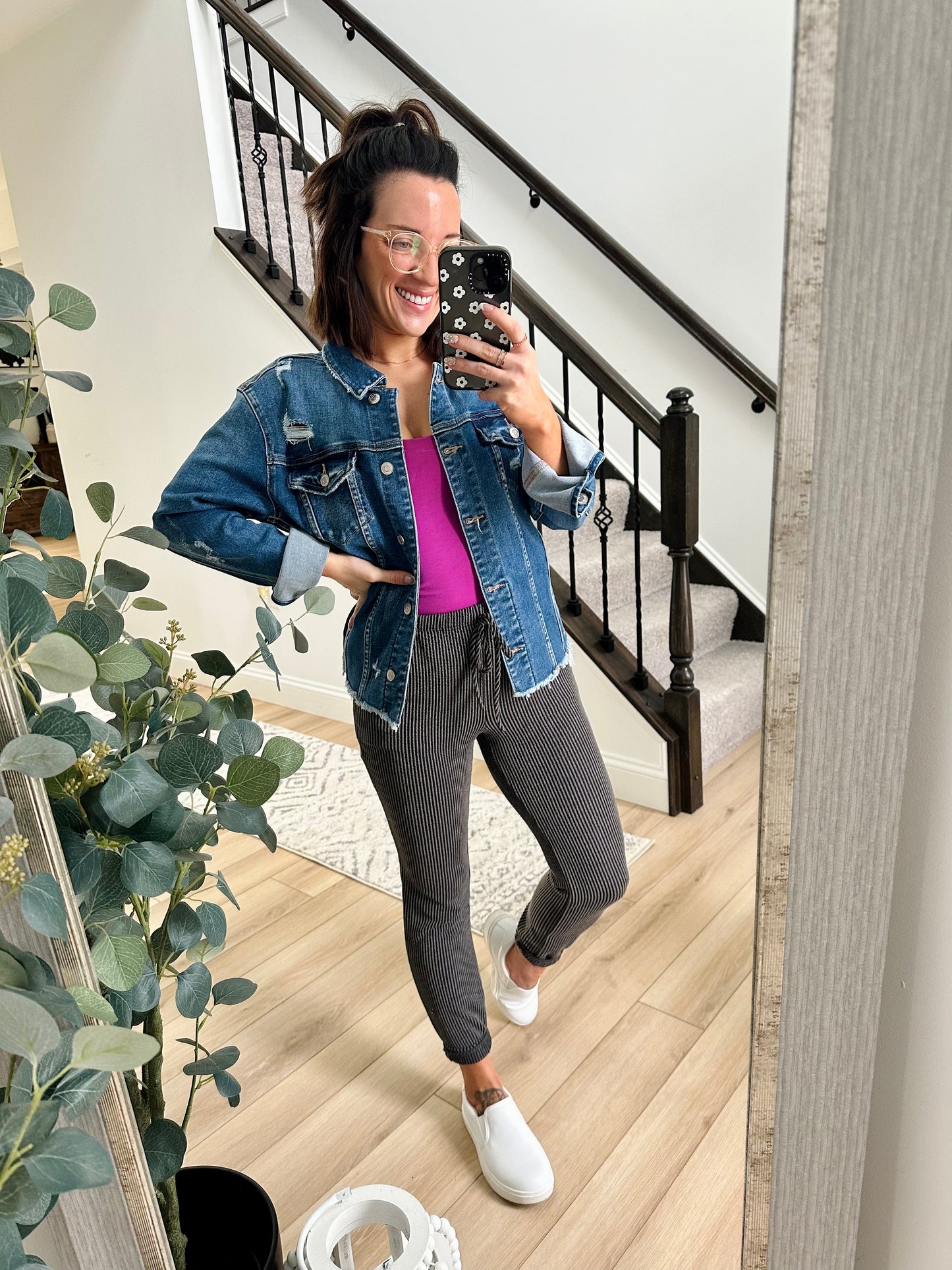 Blumin Apparel Full Size Easy Living Ribbed Joggers