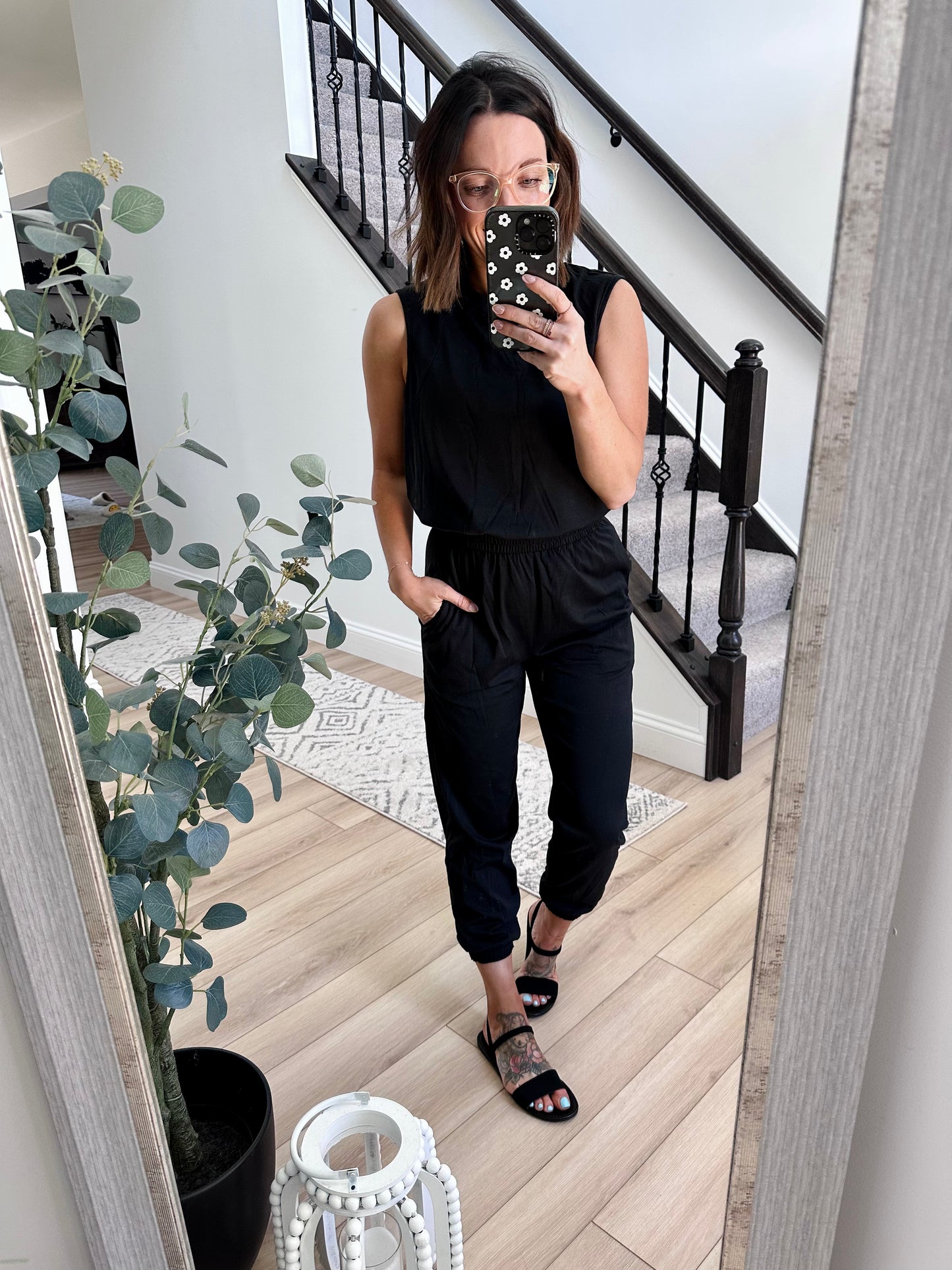 Sleeveless Top and Joggers Set